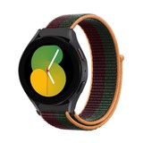 Strap-it® Samsung Galaxy Watch 5 - 40mm Nylonarmband (Dunkel Kirsche) Strap-it® Samsung Galaxy Watch 5 - 40mm Nylonarmband (Dunkel Kirsche)
