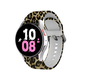 Strap-it® Lucky Leopard Samsung Galaxy Watch 5 - 44mm Armband Strap-it® Lucky Leopard Samsung Galaxy Watch 5 - 44mm Armband