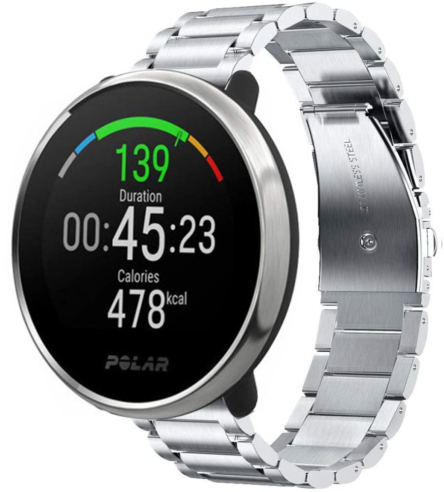 Strap-it® Strap-it Polar Ignite Titanarmband (Silber) Strap-it® Strap-it Polar Ignite Titanarmband (Silber)