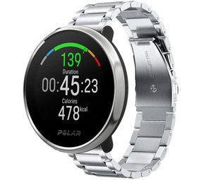 Strap-it® Polar Ignite Titanarmband (Silber)