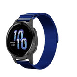 Strap-it® Garmin Venu 2s Milanese Armband - 40mm - Blau Strap-it® Garmin Venu 2s Milanese Armband - 40mm - Blau