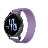 Strap-it® Garmin Venu 2s Milanese Armband - 40mm - Lila Strap-it® Garmin Venu 2s Milanese Armband - 40mm - Lila