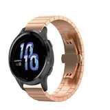 Strap-it® Garmin Venu 2s Metallarmband - 40mm - Roségold Strap-it® Garmin Venu 2s Metallarmband - 40mm - Roségold