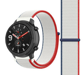 Strap-it® Xiaomi Amazfit GTR Nylonarmband (Frankreich) Strap-it® Xiaomi Amazfit GTR Nylonarmband (Frankreich)