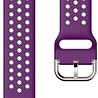 Strap-it® Strap-it Xiaomi Amazfit GTR Silikonband mit Löchern (Lila) Strap-it® Strap-it Xiaomi Amazfit GTR Silikonband mit Löchern (Lila)