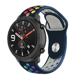 Strap-it® Xiaomi Amazfit GTR Sportarmband (Buntes Dunkelblau) Strap-it® Xiaomi Amazfit GTR Sportarmband (Buntes Dunkelblau)