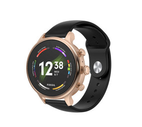 Strap-it® Fossil Gen 6 (42mm) Sportarmband (Schwarz) Strap-it® Fossil Gen 6 (42mm) Sportarmband (Schwarz)