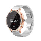 Strap-it® Strap-it Fossil Gen 5e - 42mm Metallarmband (Silber)