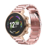 Strap-it® Fossil Gen 6 (42mm) Stahlarmband (Rosa) Strap-it® Fossil Gen 6 (42mm) Stahlarmband (Rosa)