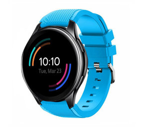 Strap-it® OnePlus Watch Silikonarmband (Hellblau)