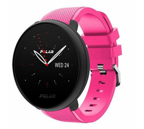 Strap-it® Polar Ignite 2 Twill Silikonarmband (Pink) Strap-it® Polar Ignite 2 Twill Silikonarmband (Pink)