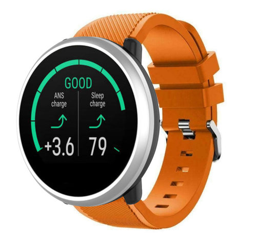 Strap-it® Strap-it Polar Unite Twill Silikonarmband (Orange)