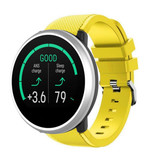 Strap-it® Polar Unite Twill Silikonarmband (Gelb)