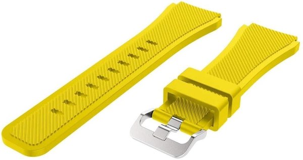 Strap-it® Strap-it Polar Unite Twill Silikonarmband (Gelb)
