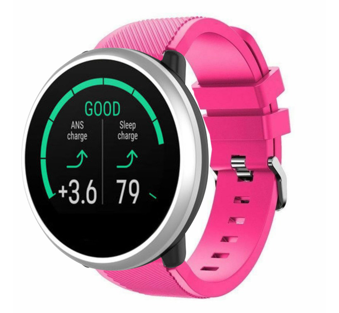 Strap-it® Strap-it Polar Unite Twill Silikonarmband (Pink)