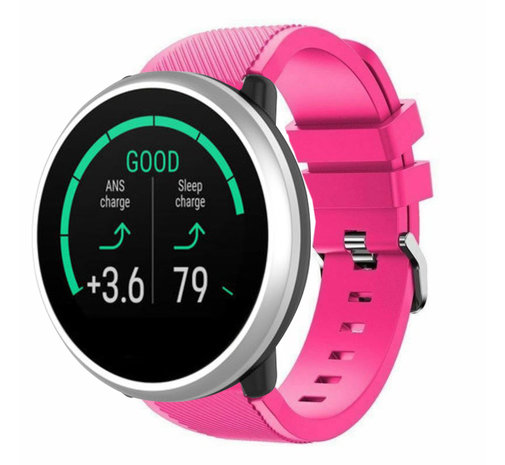 Strap-it® Strap-it Polar Unite Twill Silikonarmband (Pink)