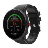Strap-it® Polar Vantage M Twill Silikonarmband (Schwarz) Strap-it® Polar Vantage M Twill Silikonarmband (Schwarz)