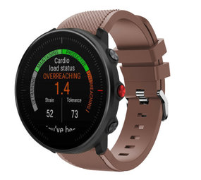Strap-it® Polar Vantage M Twill Silikonarmband (Kaffeebraun) Strap-it® Polar Vantage M Twill Silikonarmband (Kaffeebraun)