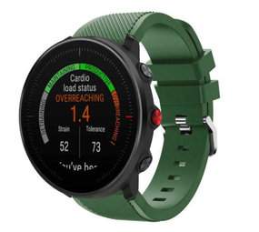 Strap-it® Polar Vantage M Twill Silikonarmband (Armeegrün) Strap-it® Polar Vantage M Twill Silikonarmband (Armeegrün)