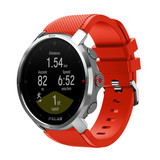 Strap-it® Polar Grit X Twill Silikonarmband (Rot) Strap-it® Polar Grit X Twill Silikonarmband (Rot)