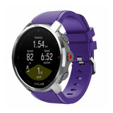 Strap-it® Polar Grit X Twill Silikonarmband (Violett) Strap-it® Polar Grit X Twill Silikonarmband (Violett)