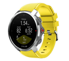 Strap-it® Polar Grit X Twill Silikonarmband (Gelb)