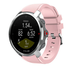 Strap-it® Polar Grit X Twill Silikonarmband (Rosa)