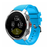 Strap-it® Polar Grit X Twill Silikonarmband (Hellblau) Strap-it® Polar Grit X Twill Silikonarmband (Hellblau)