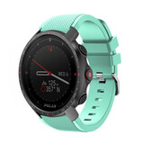 Strap-it® Polar Grit X Pro Twill Silikonarmband (Aqua) Strap-it® Polar Grit X Pro Twill Silikonarmband (Aqua)