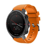 Strap-it® Polar Grit X Pro Twill Silikonarmband (Orange) Strap-it® Polar Grit X Pro Twill Silikonarmband (Orange)