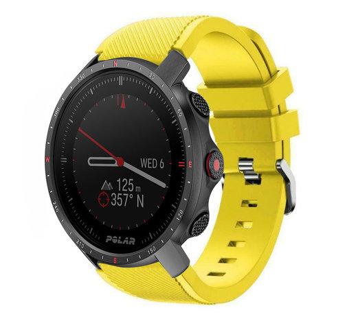 Strap-it® Strap-it Polar Grit X Pro Twill Silikonarmband (Gelb) Strap-it® Strap-it Polar Grit X Pro Twill Silikonarmband (Gelb)