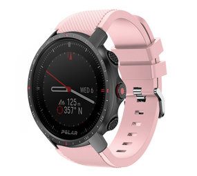 Strap-it® Polar Grit X Pro Twill Silikonarmband (Rosa) Strap-it® Polar Grit X Pro Twill Silikonarmband (Rosa)
