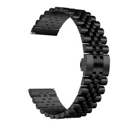 Strap-it® Xiaomi Amazfit GTS Jubilee Stahlarmband (Schwarz) Strap-it® Xiaomi Amazfit GTS Jubilee Stahlarmband (Schwarz)