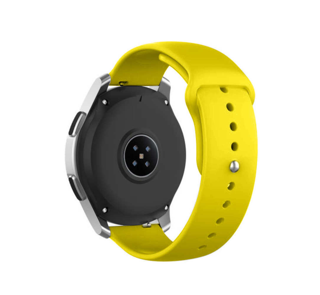 Strap-it® Strap-it OnePlus Watch Sportarmband (Gelb)