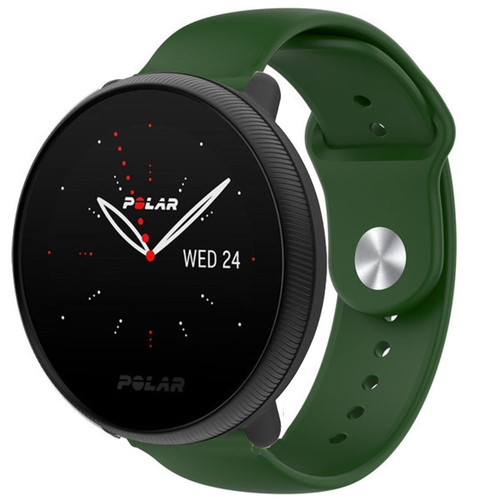 Strap-it® Strap-it Polar Ignite 2 Sportarmband (Armeegrün)