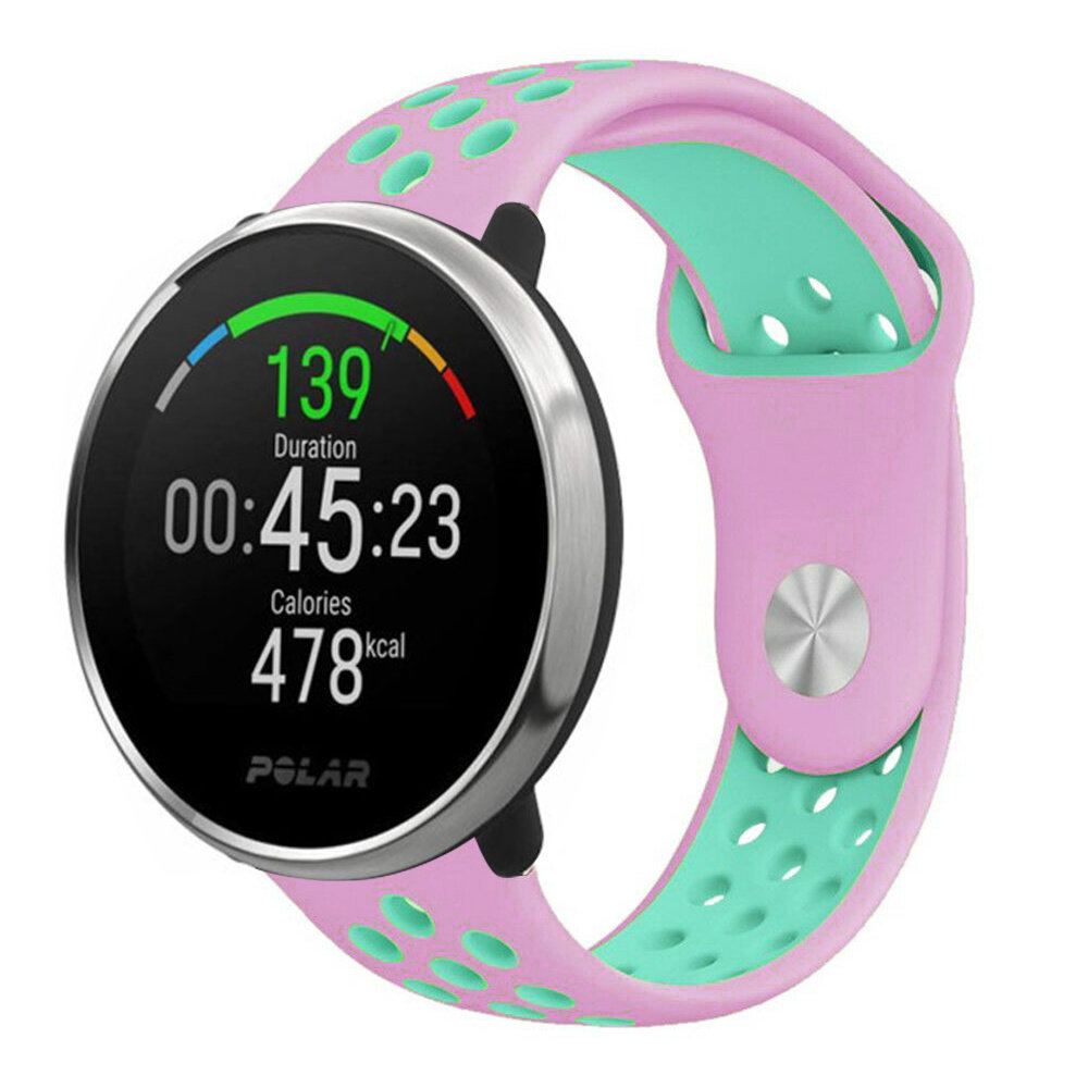 Strap-it® Strap-it Polar Ignite Sportarmband (Rosa/Aqua)