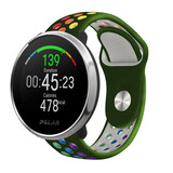 Strap-it® Polar Ignite Sportarmband (Armeegrün/Bunt) Strap-it® Polar Ignite Sportarmband (Armeegrün/Bunt)