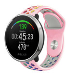 Strap-it® Polar Unite Sportarmband (Rosa/Bunt) Strap-it® Polar Unite Sportarmband (Rosa/Bunt)