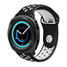 Strap-it® Strap-it Samsung Gear Sport Sportarmband (Schwarz/Weiß) Strap-it® Strap-it Samsung Gear Sport Sportarmband (Schwarz/Weiß)