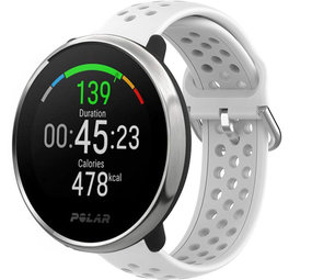 Strap-it® Polar Unite Silikonband mit Löchern (Weiß) Strap-it® Polar Unite Silikonband mit Löchern (Weiß)