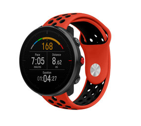 Strap-it® Polar Vantage M Sportarmband (Rot/Schwarz) Strap-it® Polar Vantage M Sportarmband (Rot/Schwarz)
