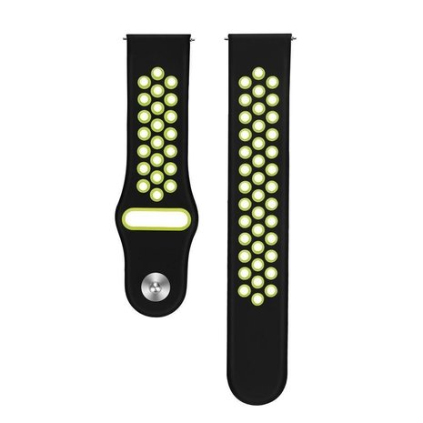 Strap-it® Strap-it Polar Grit X Pro Sportarmband (Schwarz/Gelb) Strap-it® Strap-it Polar Grit X Pro Sportarmband (Schwarz/Gelb)