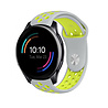 Strap-it® Strap-it OnePlus Watch Sportarmband (Grau/Gelb) Strap-it® Strap-it OnePlus Watch Sportarmband (Grau/Gelb)