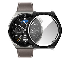 Strap-it® Huawei Watch GT 3 Pro 46mm TPU-Hülle (Schwarz) Strap-it® Huawei Watch GT 3 Pro 46mm TPU-Hülle (Schwarz)