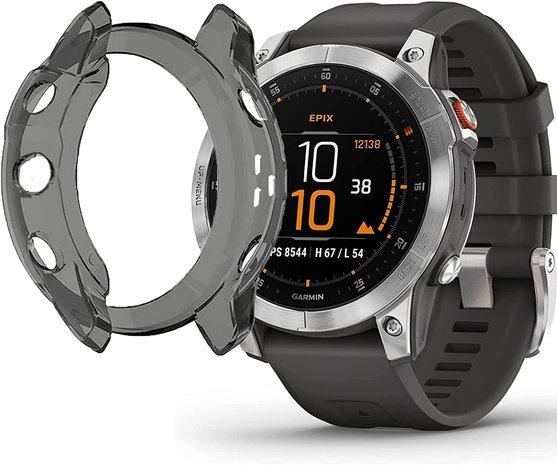 Strap-it® Strap-it Garmin Epix Gen 2 TPU-Hülle (Schwarz) Strap-it® Strap-it Garmin Epix Gen 2 TPU-Hülle (Schwarz)