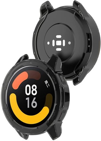 Strap-it® Strap-it Xiaomi Watch S1 Active TPU-Hülle (Schwarz) Strap-it® Strap-it Xiaomi Watch S1 Active TPU-Hülle (Schwarz)