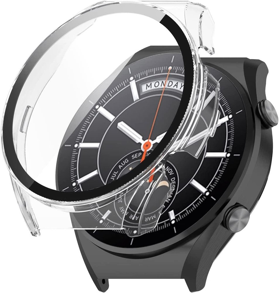 Strap-it® Strap-it Xiaomi Watch S1 PC Hartschalenetui (transparent) Strap-it® Strap-it Xiaomi Watch S1 PC Hartschalenetui (transparent)