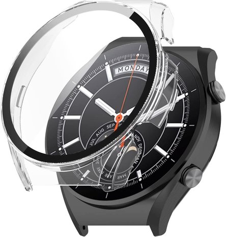 Strap-it® Strap-it Xiaomi Watch S1 PC Hartschalenetui (transparent) Strap-it® Strap-it Xiaomi Watch S1 PC Hartschalenetui (transparent)
