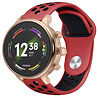Strap-it® Strap-it Fossil Gen 6 (42mm) Sportarmband (Rot/Schwarz) Strap-it® Strap-it Fossil Gen 6 (42mm) Sportarmband (Rot/Schwarz)