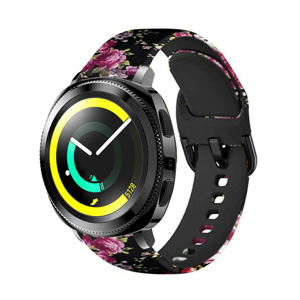 Strap-it® Strap-it Rosa Blumen Samsung Gear Sportarmband Strap-it® Strap-it Rosa Blumen Samsung Gear Sportarmband